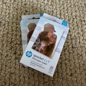 HP sprocket ZINK sticky backed paper